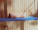 BASTUA Cushion, blue/orange, 45x20 cm