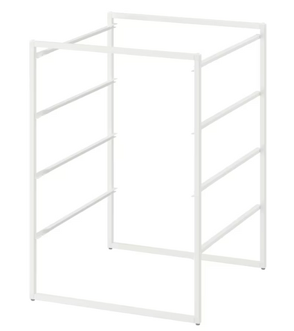 JONAXEL Frame, white, 50x51x70 cm