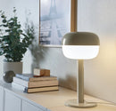 BLÅSVERK Table lamp, beige, 36 cm
