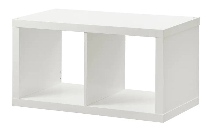 KALLAX Shelving unit, white, 77x41 cm