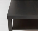 LACK Coffee table, black-brown, 118x78 cm