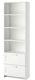 BRIMNES Bookcase, white, 60x190 cm