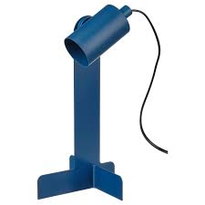 FLOTTILJ Desk lamp, dark blue