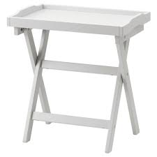 MARYD Tray table, grey, 58x38x58 cm