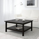 HEMNES Coffee table, black-brown, 90x90 cm (35 3/8x35 3/8 ")