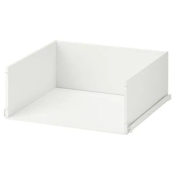 KONSTRUERA Drawer without front, white, 30x60 cm