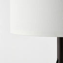 LAUTERS Floor lamp, brown ash/white