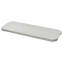 LILLHAVET Chopping board, light grey, 48x17 cm
