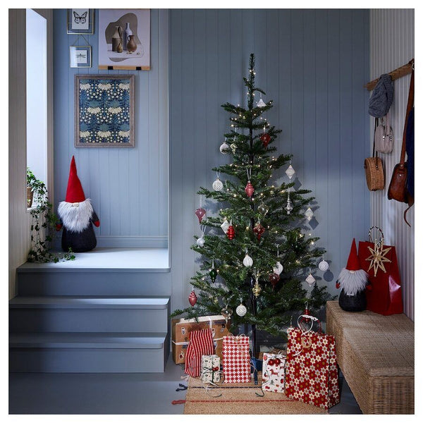 New IKEA VINTERFINT Artificial Christmas tree, in/outdoor Xmas Tree(Green-180cm)