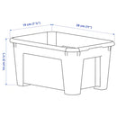 SAMLA Box, transparent, 28x19x14 cm/5 l