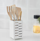 AVSTEG Kitchen utensil rack, white, 18 cm