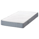 VESTMARKA Sprung mattress, extra firm/light blue, 90x200 cm