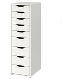 ALEX IKEA  drawer unit ,with 9 drawers 36x116 cm >