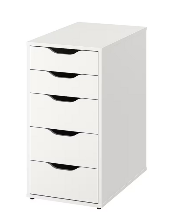 ALEX IKEA drawer unit white 36x70 cm