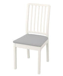 EKEDALEN IKEA chair white-light grey