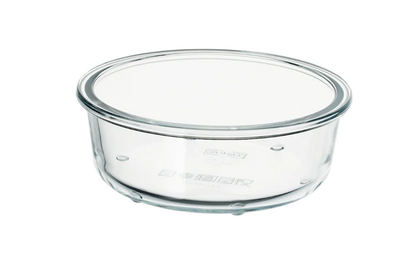 IKEA 365+ Food container 400 ml, round/glass