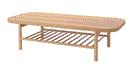 LISTERBY coffee table 140x60 cm