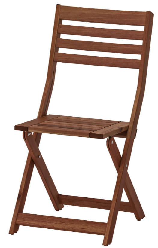 APPLARO foldable chair, outdoor