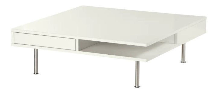 TOFTERYD Coffee table, high-gloss white,