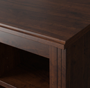 BRUSALI Desk, brown, 35 3/8x20 1/2 " (90x52 cm)