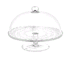 ARV BROLLOP serving/cake stand with lid 29 cm