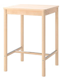 RÖNNINGE Bar table, birch, 75x75 cm