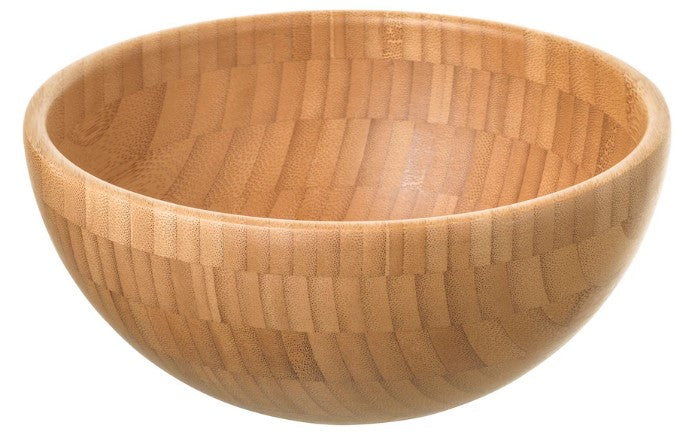 BLANDA MATT Serving bowl, bamboo, 20 cm