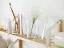 CYLINDER Vase, set of 3, clear glass