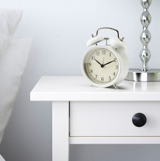 DEKAD IKEA Alarm clock white