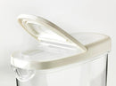 IKEA 365+ Dry food jar with lid, transparent/white, 1.3 L