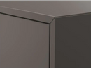 EKET Cabinet w door and 1 shelf, dark grey, 35x35x70 cm