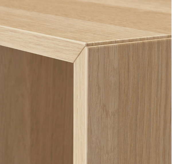 EKET Cabinet, white stained oak effect, 35x25x35 cm