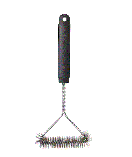 GRILLTIDER Barbecue grill cleaning brush, stainless steel