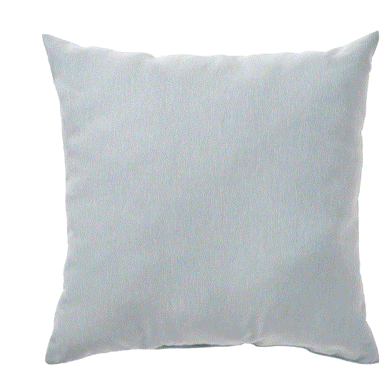 KARLEKSGRAS Pillow, light blue, 40x40 cm
