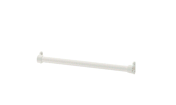 KOMPLEMENT Clothes rail, white, 50 cm