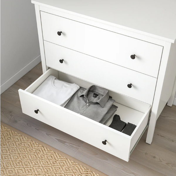 KOPPANG Chest of 3 drawers, white, 90x83 cm >