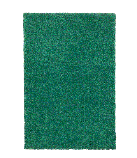 LANGSTED Rug low pile green 60x90 cm