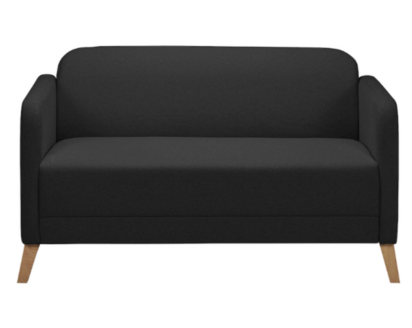 LINANÄS 2-seat sofa, Vissle dark grey