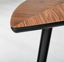 LÖVBACKEN Side table, medium brown, 77x39 cm