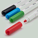 MALA Whiteboard pen with holder/eraser, mixed colours