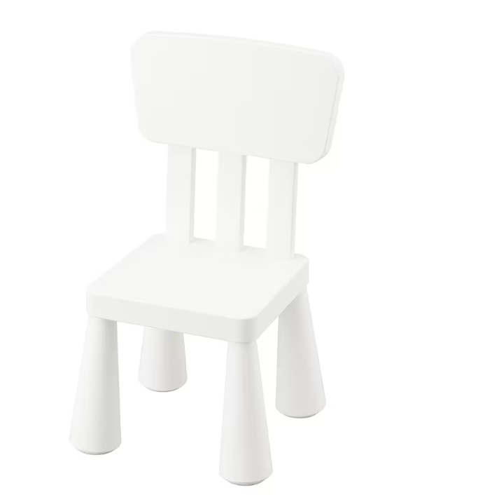 MAMMUT white kids chair in/outdoor