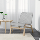 NOLMYRA Chair, birch veneer/gray