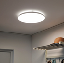 NYMÅNE LED ceiling lamp, white
