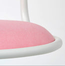 ORFJALL Children's desk chair, white/Vissle pink