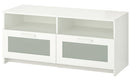 BRIMNES TV bench, 120x41x53 cm, white