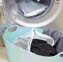 SLIBB Washing bag, set of 2, white