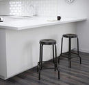 RASKOG Bar stool, black, 63 cm