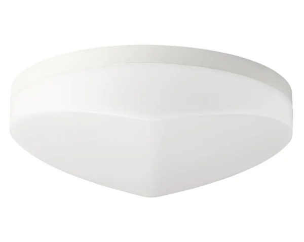 SVALLIS LED ceiling lamp, white, 27 cm