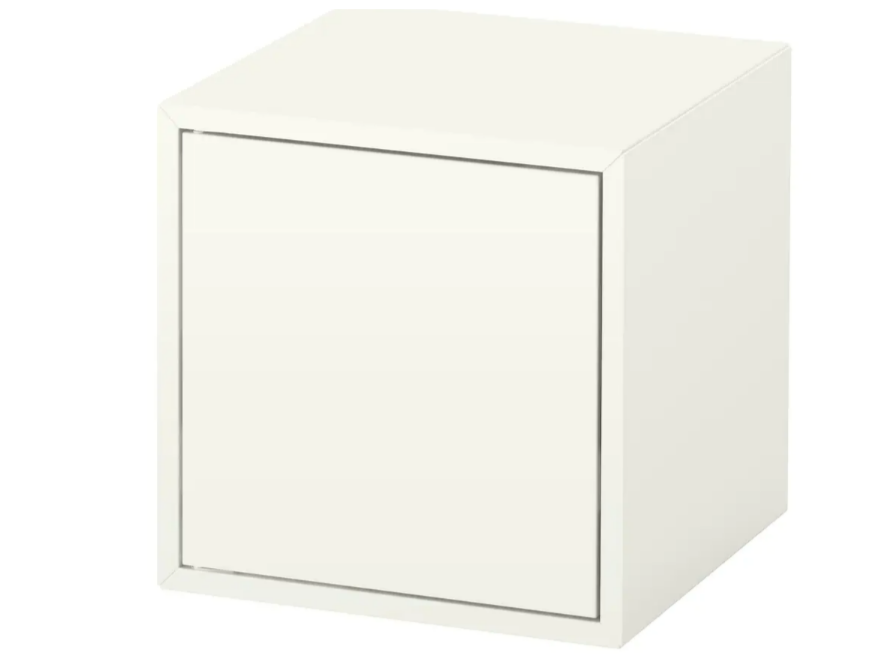 EKET Cabinet with door, white, 35x35x35 cm