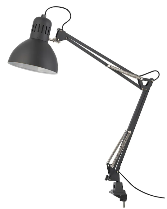 TERTIAL Work lamp, dark grey